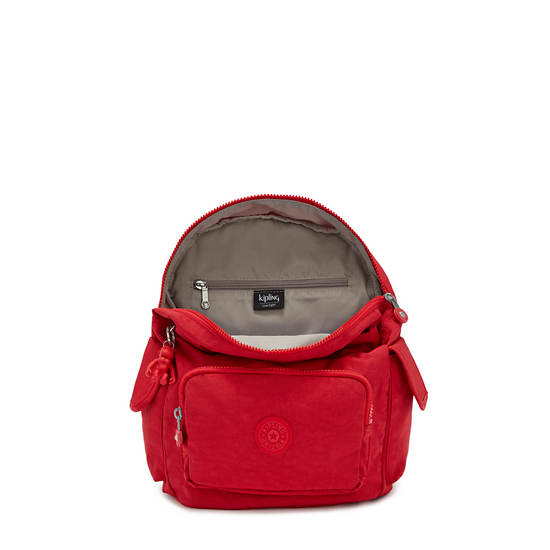 Kipling City Pack Small Rugzak Rood | België 1706IL